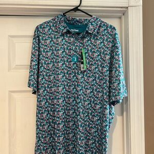 Bogey Bros.”Eyes up here” moisture wicking polo